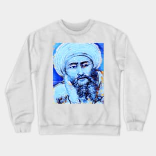 Averroes Portrait | Averroes Artwork | Averroes Painting 14 Crewneck Sweatshirt